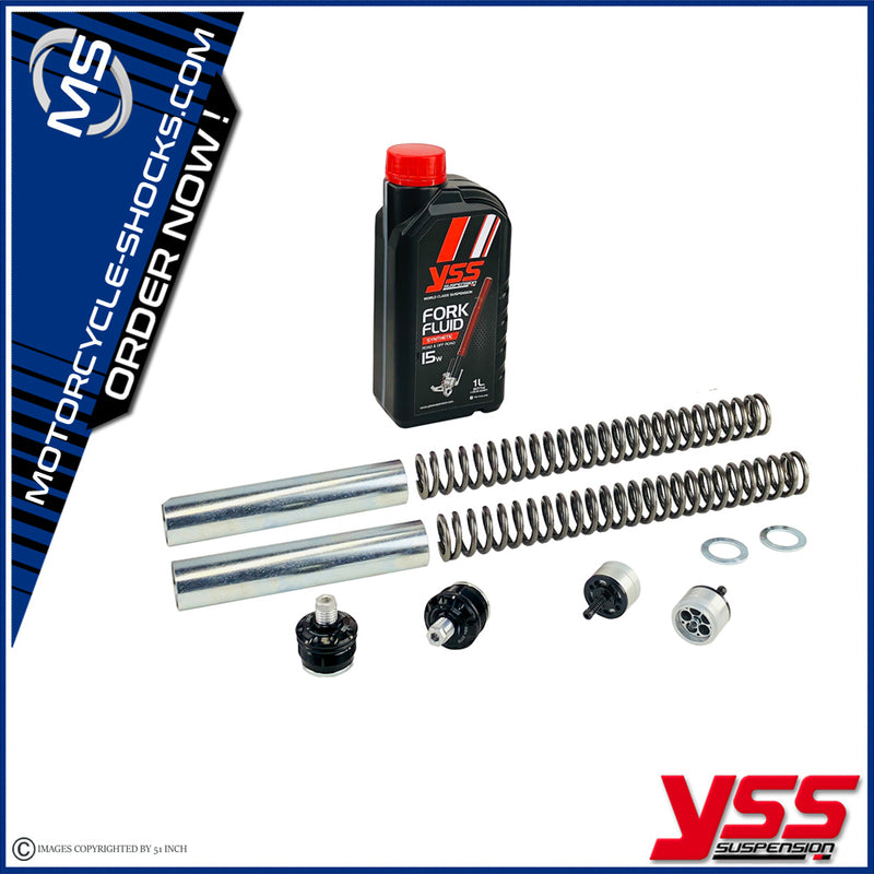 Royal Enfield Interceptor 650 19-25  YSS suspension front fork upgrade kit Y-FCM38-KIT-08-004