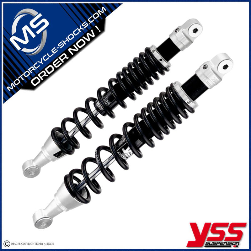 BMW R-series Bobber Build YSS shock absorbers RE302-T-B1900_ALU-BLK