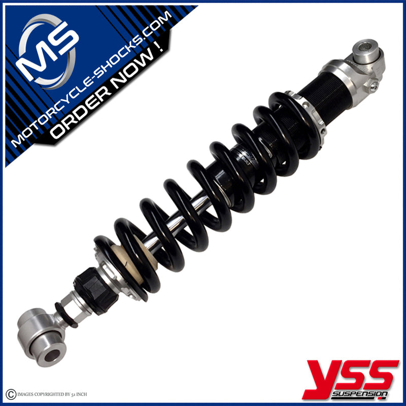 Yamaha XV 750 SE Virago 81-87 YSS custom shock absorber MZ-CB-366-385-TRL-YXV_ALU-BLK