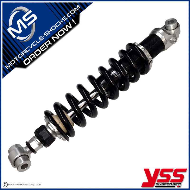 Yamaha XV 920 Virago 81-87 YSS custom shock absorber MZ-CB-366-385-TRL-YXV_ALU-BLK