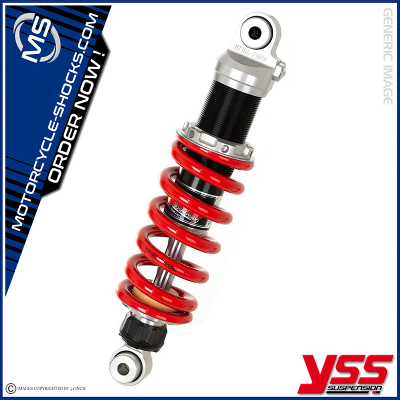 Yamaha Y 125 Z 90-98 YSS shock absorber MZ366-250TR-23-85