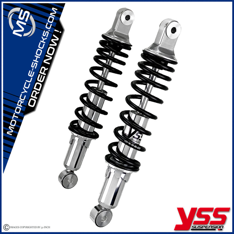 BMW R 80 84-92 YSS shock absorbers RD222-320P-05-18 > 10MM SHORTER