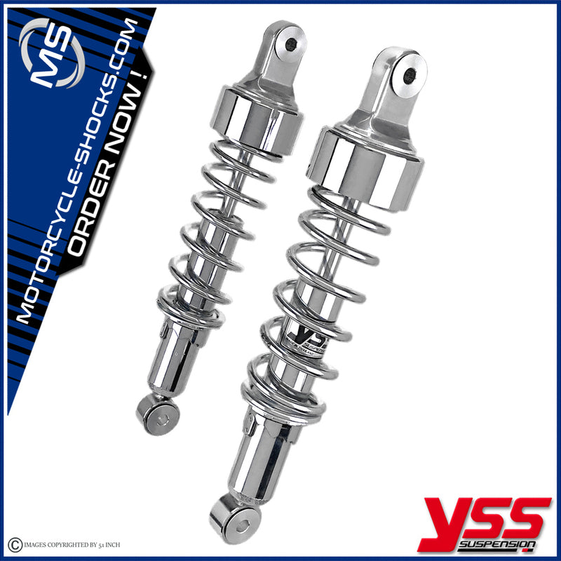 BMW R 100 RS 76-84 YSS shock absorbers RD222-320P-05_CHR-CHR-C035 > 20MM SHORTER