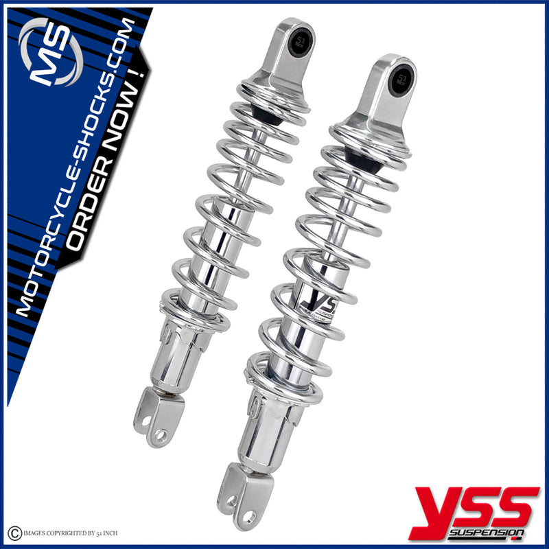 Honda CB 400 78-81 YSS shock absorbers RD222-310P-16_CHR-CHR-C000