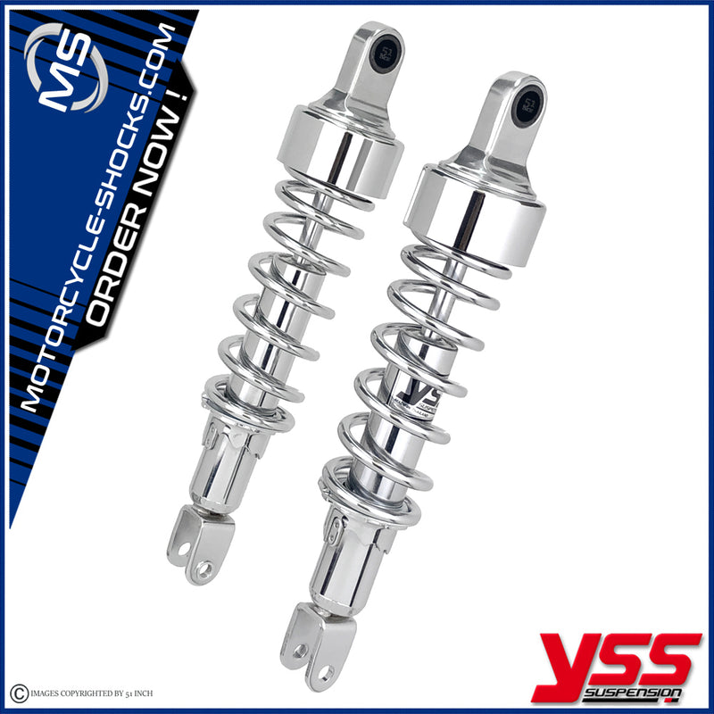 Honda CB 350 68-73 YSS shock absorbers RD222-320P-29_CHR-CHR-C035