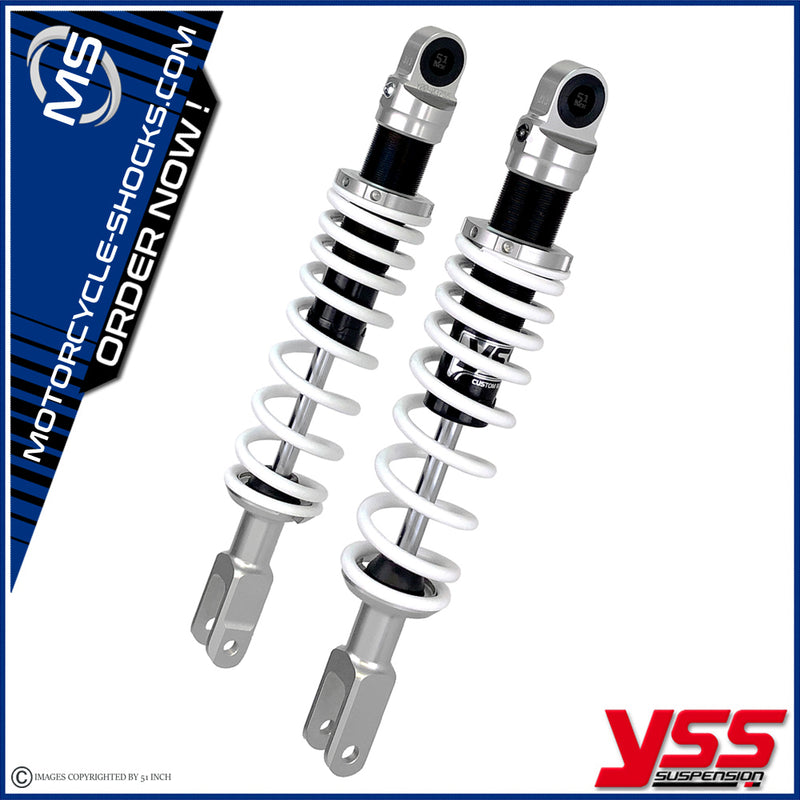 Honda CB 750 F Supersport SOHC 75-78 YSS shock absorbers RE302-335T-02_ALU-WHT