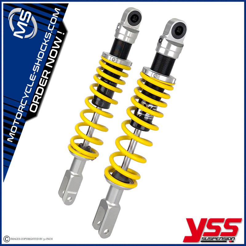 Honda GL 1000 Goldwing 76-77 GL1 YSS shock absorbers RE302-335T-02_ALU-YEL