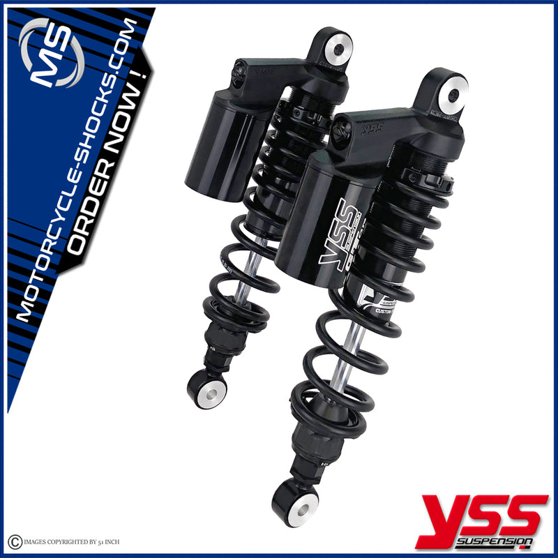 Yamaha V-max 1200 85-92 YSS shock absorbers RG362-330TRCL-38_BLK-BLK