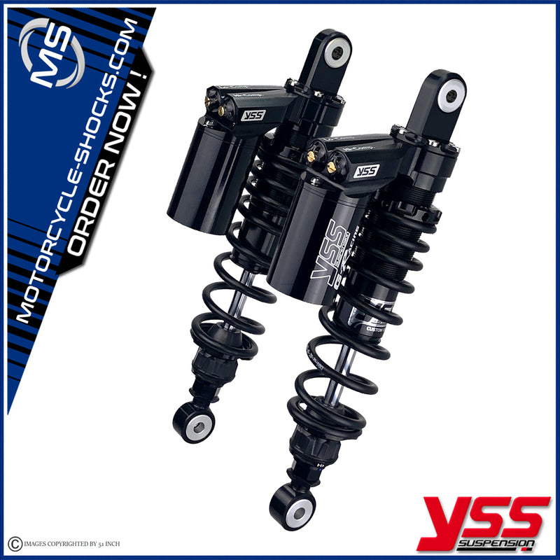Yamaha V-max 1200 93-07 YSS shock absorbers RG362-330TRWL-38_BLK-BLK