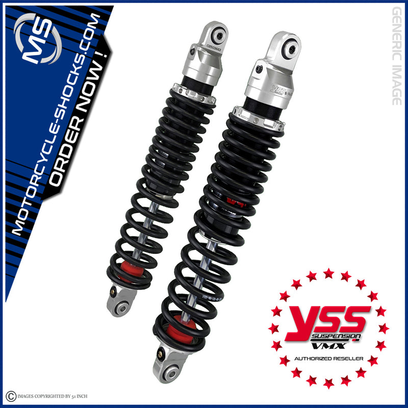 KTM MC 400 1976 YSS VMX shock absorbers RZ362-370TR-61VT